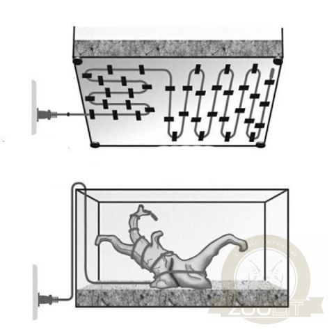 Terrario Premium Repti Cable 50W - wodoodporny kabel grzewczy do terrarium 8,5m