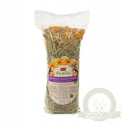 Vitapol Vita Herbal Siano Z Nagietkiem Dla Gryzoni 800g