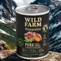 WILD FARM Monoprotein Pork 400g - hipoalergiczna karma dla psa