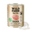 Wild Farm Pate Karma Mokra Dla Psa Z Kurczakiem Bezglutenowa 800g