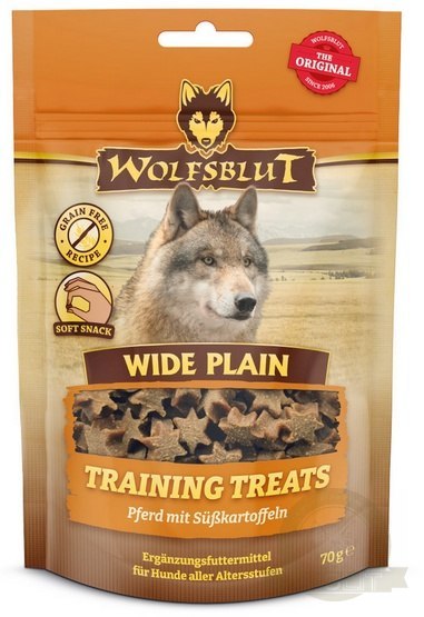 Wolfsblut Dog Training Treats Wide Plain 70g