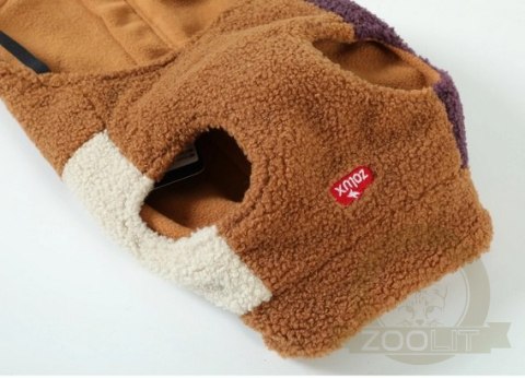 Zolux Ciepła bluza dla psa Bouclette R.45 jasnobrązowa