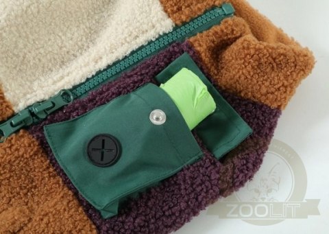 Zolux Ciepła bluza dla psa Bouclette R.55 jasnobrązowa