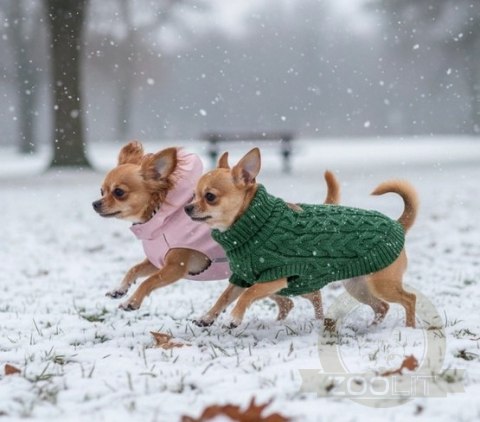 Zolux Kurtka Płaszcz wodoodporna Saint Malo R.50 różowa