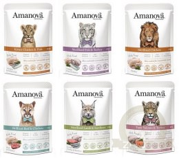 Amanova Cat Zestaw saszetek 6x85g