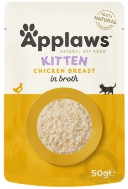 Applaws saszetka dla kota Kitten Kurczak w rosole 50g