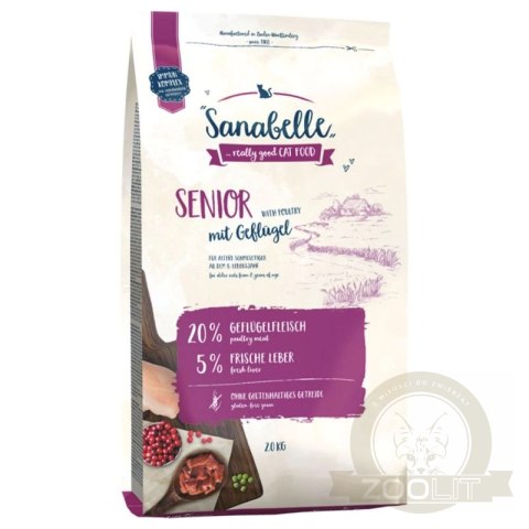 Bosch Sanabelle Senior Drób 8kg