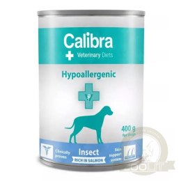 Calibra Veterinary Diets Hypoallergenic Insect Salmon Karma Dla Psa 400g