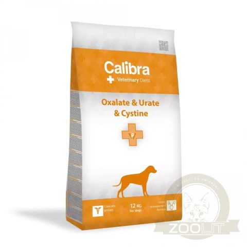 Calibra Veterinary Diets Oxalate Urine Cystine Karma Dla Psa 12kg