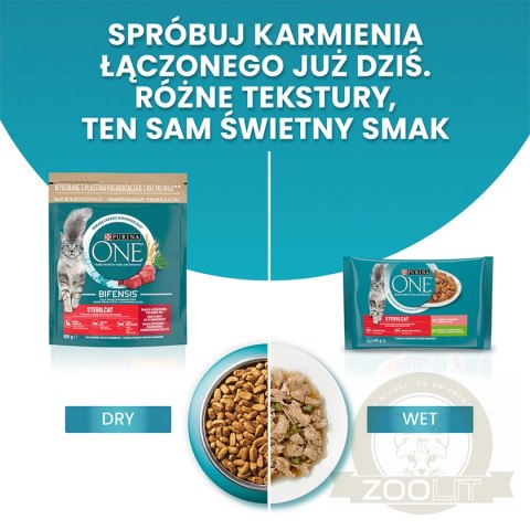 ChatGPT powiedział: Purina One Sterilcat Karma Dla Kota Z Indykiem I Zieloną Fasolką 85g