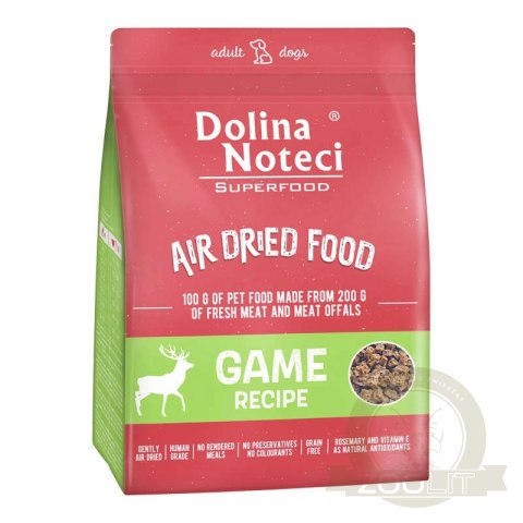 DOLINA NOTECI Superfood Danie z dziczyzny- karma suszona dla psa 5kg