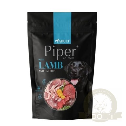 Dolina Noteci Piper Dla Psa Z Jagnięciną I Marchewką 500g