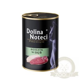 Dolina Noteci Premium Bogata W Gęś Karma Dla Kota 400g