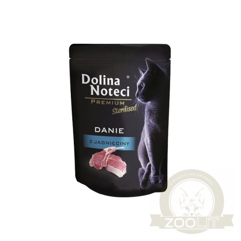 Dolina Noteci Premium Sterilised Danie Z Jagnięciny Dla Kota 85g