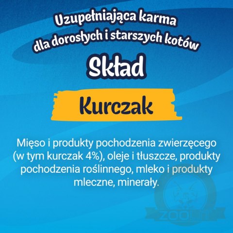 Felix Deli Moments Kremowe Przekąski Dla Kotów Z Kurczakiem 4x10g