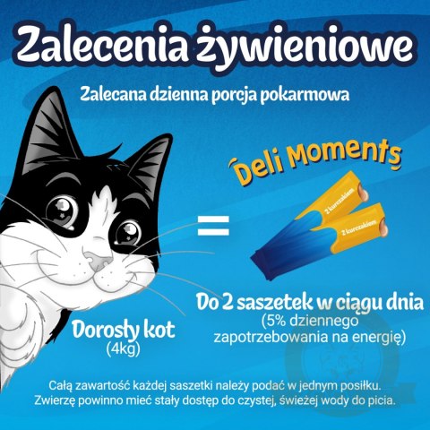 Felix Deli Moments Kremowe Przekąski Dla Kotów Z Kurczakiem 4x10g