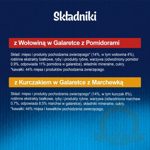 Felix Sensations Jellies Karma Dla Kota Wiejskie Smaki W Galaretce 4x85g