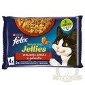 Felix Sensations Jellies Karma Dla Kota Wiejskie Smaki W Galaretce 4x85g