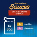 Felix Sensations Sauces Karma Dla Kota Wiejskie Smaki W Sosie 4x85g