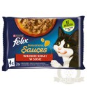 Felix Sensations Sauces Karma Dla Kota Wiejskie Smaki W Sosie 4x85g