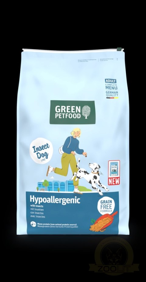 Green Petfood Insectdog Hypoallergen 10kg
