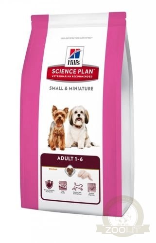 Hill's Science Plan Karma Dla Psa Small & Mini Adult Kurczak 3kg