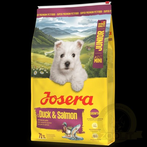 Josera Mini Junior Duck & Salmon 10kg