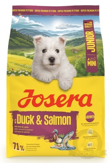 Josera Mini Junior Duck & Salmon 10kg