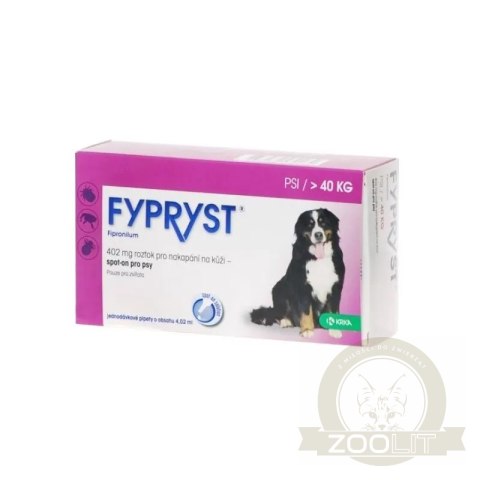 Krka Fypryst Spot On Dla Psów 40-60kg 1 Pipeta