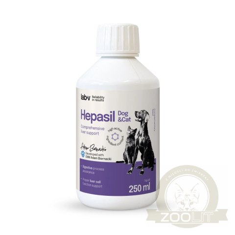 Lab-V Hepasil Dog & Cat Preparat Na Wątrobę Dla Psa I Kota 250ml