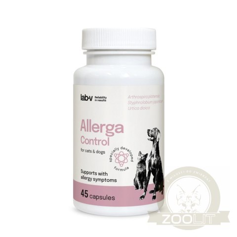 Lab-v Allerga Control Wsparcie Przy Objawach Alergii 45 Kapsułek