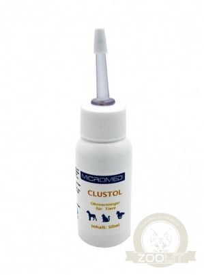 MICROMED Vet Clustol Płyn Do Higieny Uszu 50 Ml