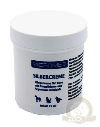 MICROMED Vet Silver Creme Krem Z Jonami Srebra 25 Ml