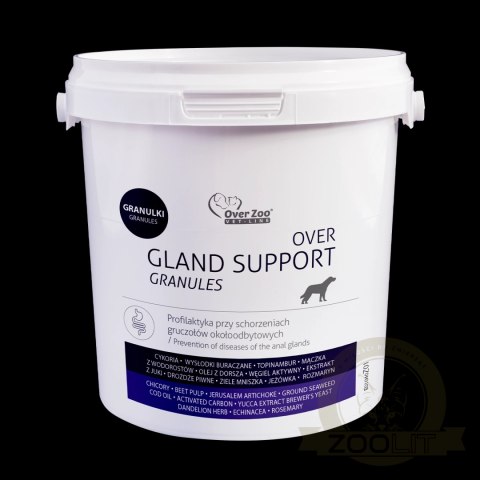Over Zoo Gland Support Granulat Dla Psa Na Gruczoły Okołoodbytowe 600g