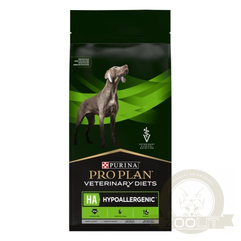 PRO PLAN Veterinary Diets HA Hypoallergenic Karma Sucha dla Psa 7 kg