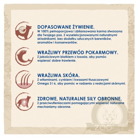 PURINA Dog Chow Adult Sensitive Salmon 16,5kg (14kg + 2,5kg GRATIS)