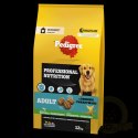 Pedigree Adult Professional Nutrition Drób Warzywa 12kg