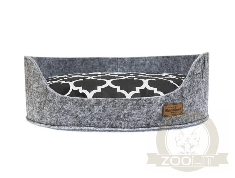 RECOBED Sofa Filcowa Z Poduszką Caribbean 55x56x20cm