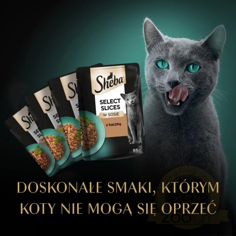 SHEBA® Selection Select Slices Drobiowe Smaki 40x85g