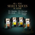 SHEBA® Selection Select Slices Drobiowe Smaki 40x85g