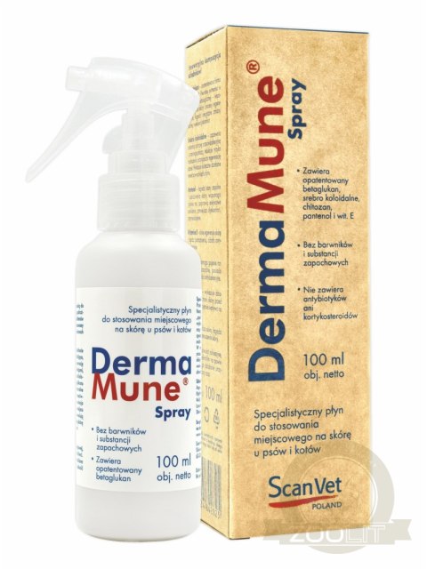 ScanVet Dermamune Spray Dla Psa I Kota 100ml