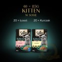 Sheba Kitten Wybór Smaków W Sosie Karma Dla Kociąt 40x85g