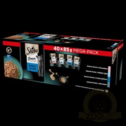 Sheba Sauce Collection Karma Dla Kota Rybne Smaki 40x85g