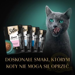 Sheba Sauce Collection Karma Dla Kota Rybne Smaki 40x85g