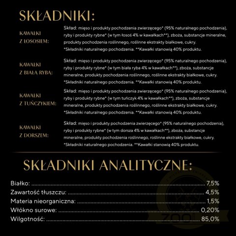 Sheba Sauce Collection Karma Dla Kota Rybne Smaki 40x85g