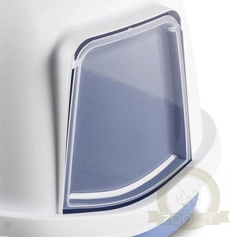 Stefanplast Kuweta Super Queen XXL z Filtrem Biało-Szara 71x55x46,5 cm