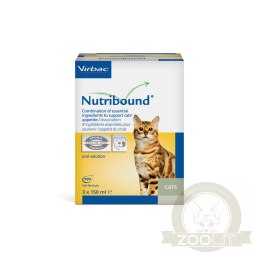 VIRBAC Nutribound Roztwór Doustny Dla Kotów W Czasie Rekonwalescencji 3 X 150 Ml - Nowa Wersja