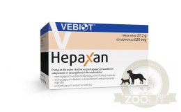 Vebiot Hepaxan Suplement Dla Psa 60 Tabletek