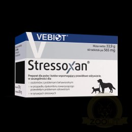 Vebiot Stressoxan Suplement Dla Psa 60 Tabletek