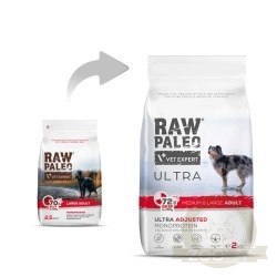 Vetexpert Raw Paleo Ultra Karma Dla Psa Dorosłego Medium/Large Wołowina 2kg